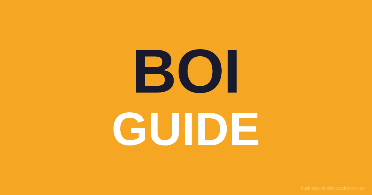 Navigating BOI Reporting: A Guide for Small Business Owners