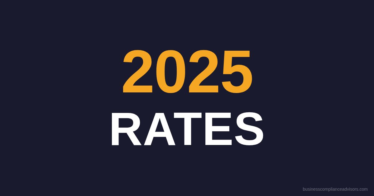 IRS Announces New Federal Income Tax Rates for 2025 – Business ...